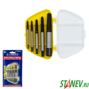 Набор Экстракторы 5 pcs XP-SE1005 для извлечения винтов X-PERT 12-120