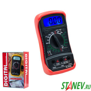 Мультиметр цифровой XL830L обрезиненный корпус Standart 1-100