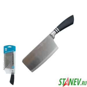 Нож-топорик KNIFE черная ручка цельнометаллический 300мм BH-1045 12-120