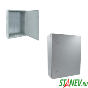 Щит/шкаф металлический монтажный с панелью ЩМП-08 IP31 (650х500х220) 1-10