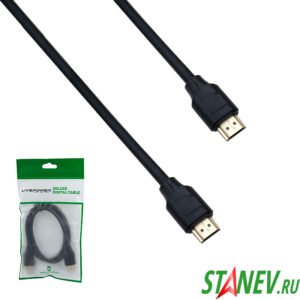Кабель HDMI-HDMI 4K 2.0V 3.0m резиновый MPM 10-100
