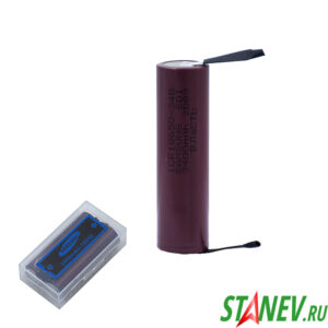 Аккумулятор 18650 ICR Перезарежаемый 3.7V 3400mA  Li-ion с контактами Samsunc 2-200