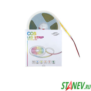 Лента cob led strip 220V 240D 4000K длина-100м YONGMIN 1-50