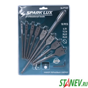 Набор Перьевые сверла 10pcs дерево-мдф-дсп-пластик Spark Lux 1-50