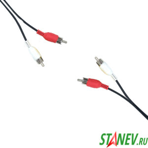 Кабель Аудио AV21 2rca-2rca 1.5м 1-100