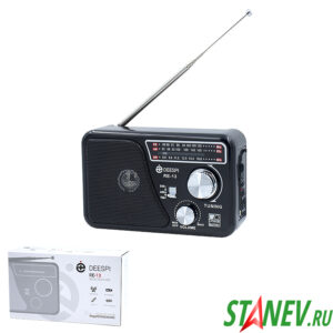 Радиоприемник RE-13 AM/FM/SW/AUX Deespi MPM 1-60 Радиоприемник RE-13 AM/FM/SW/USB/AUX/MicroSD Deespi MPM 1-60
