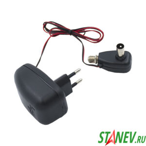 Блок питания антенный 12V 100mA плюс вход с F-разъемом 1-100